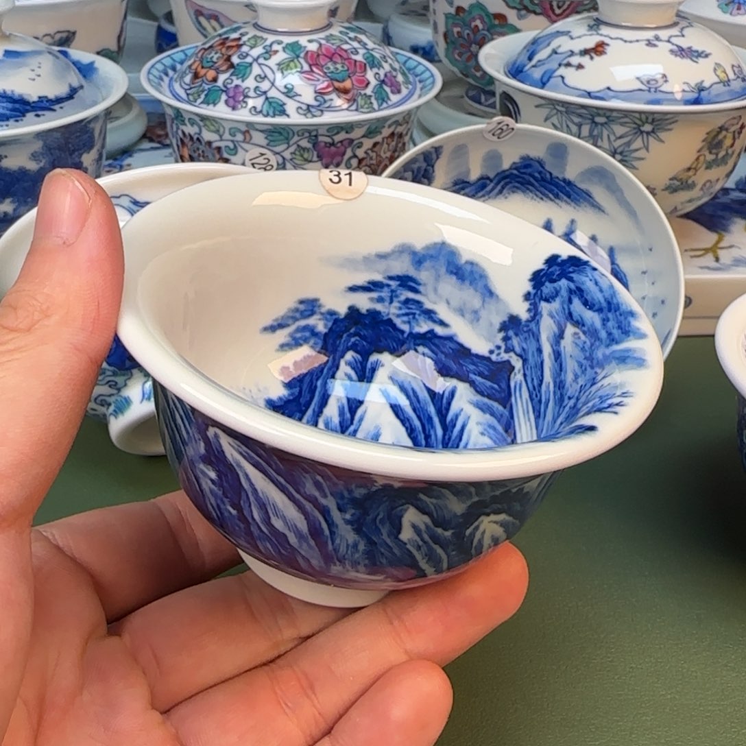 彦祖纯手工手绘茶具31