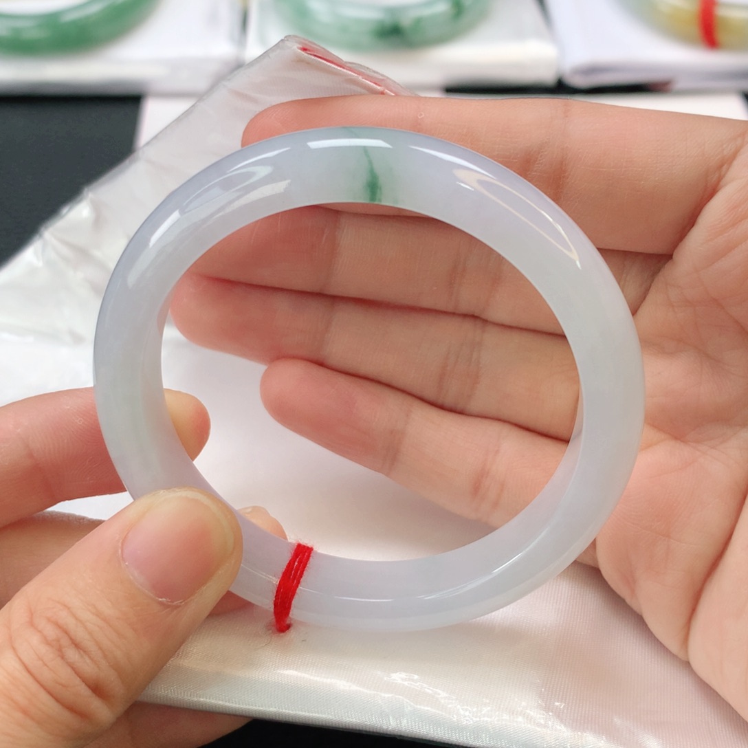 翡翠手镯未镶嵌缅甸52.8