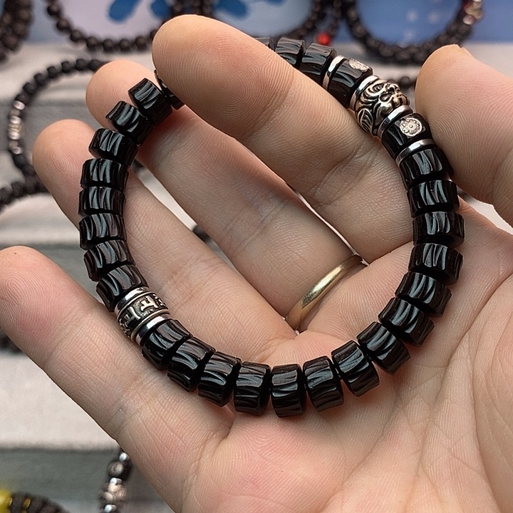 手串椰蒂用****596吞噬双配饰黑金