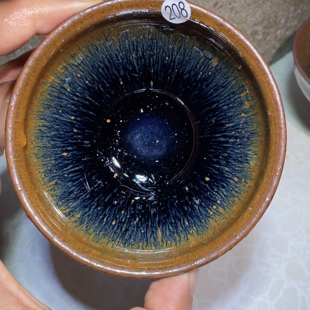 茶盏龙窑柴烧建盏208