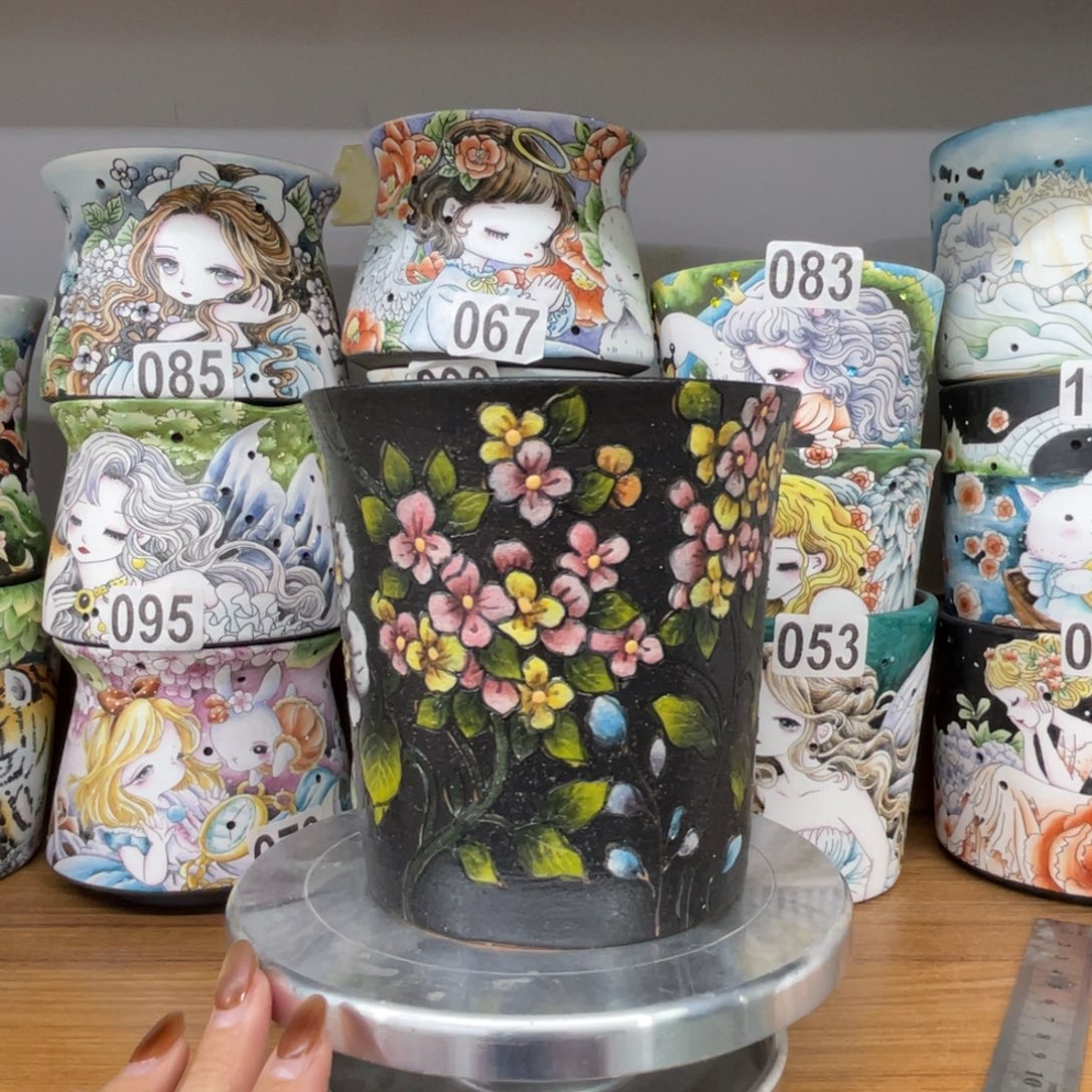 暮年1个微瑕943     花盆