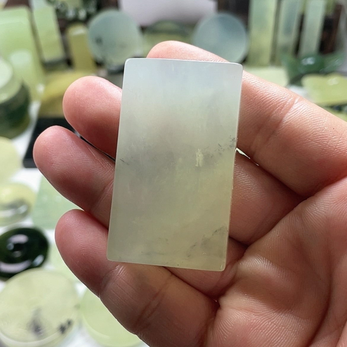 【闪购商品】岫玉未镶嵌挂件中国四大名玉岫玉