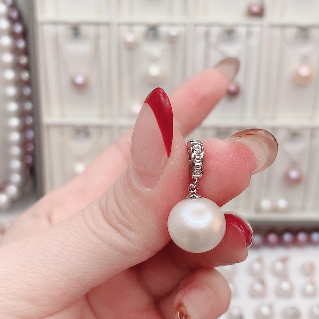 颈饰淡水珍珠合金