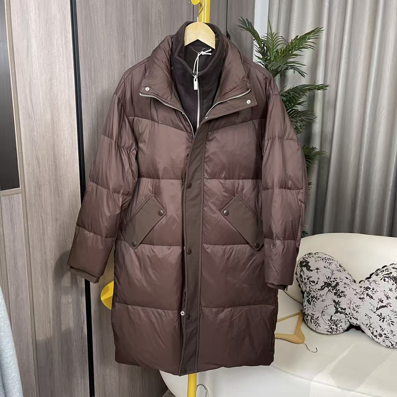 小众潮牌保暖纯色羽绒服潮流时尚7209不撞款