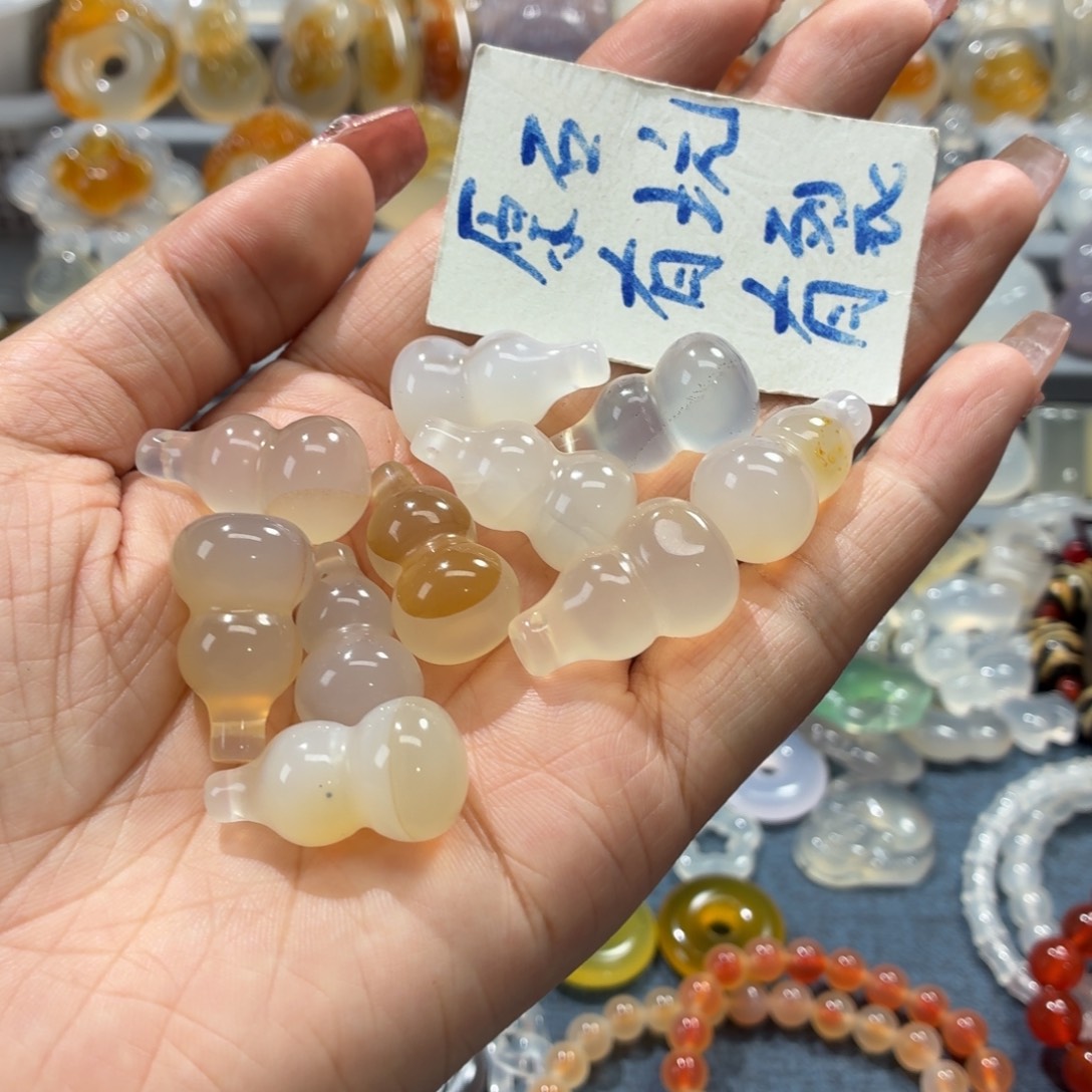 玛瑙/玉髓未镶嵌吊坠(不含链)