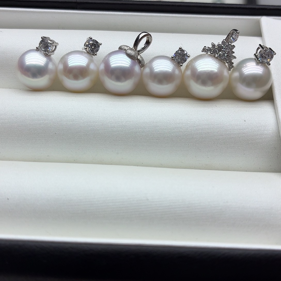 银珍珠福利款吊坠10/11，多样性发一