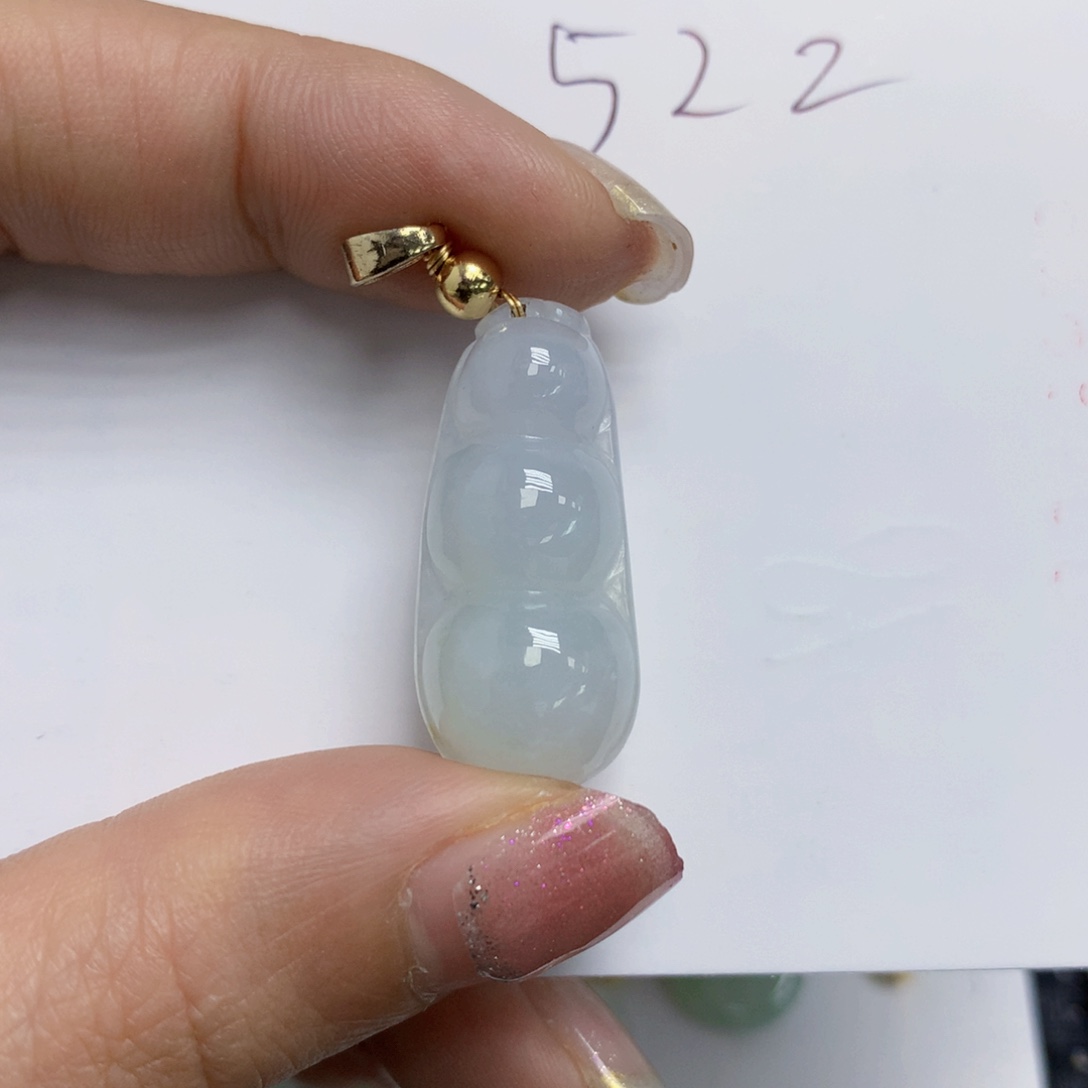 【闪购商品】翡翠颈饰合金天然翡翠A货