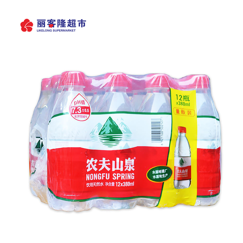农夫山泉天然水380ml*12（量版装）