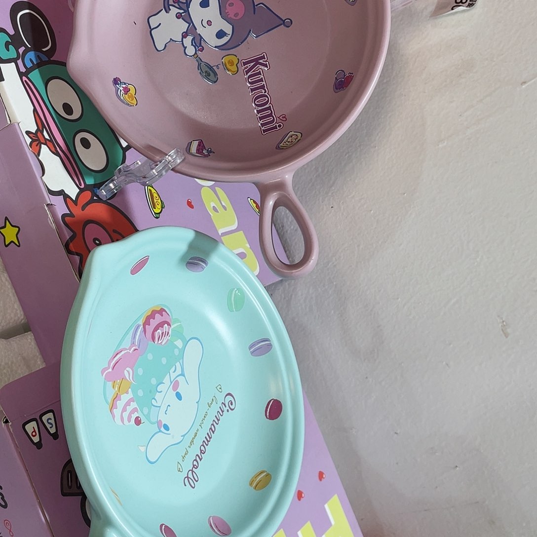 陶咩**王微瑕陶瓷餐具家用 两个