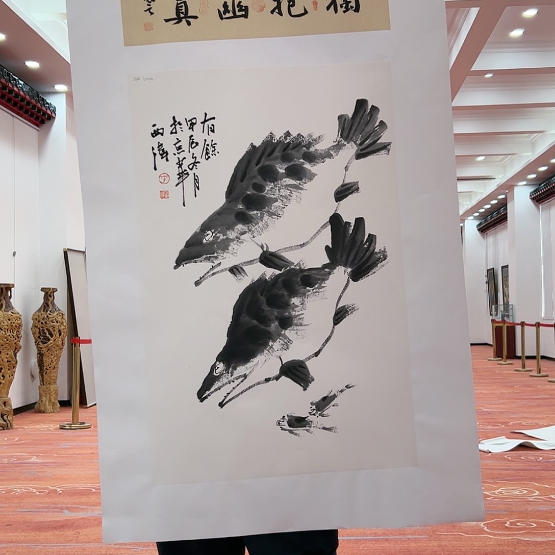国画李西伟展览原作