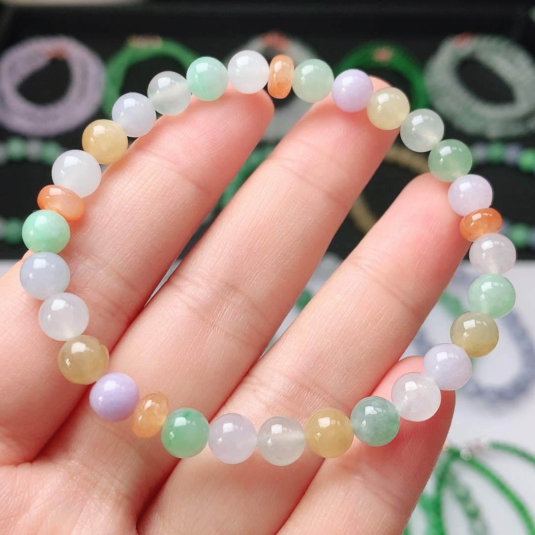 翡翠未镶嵌手链翡翠