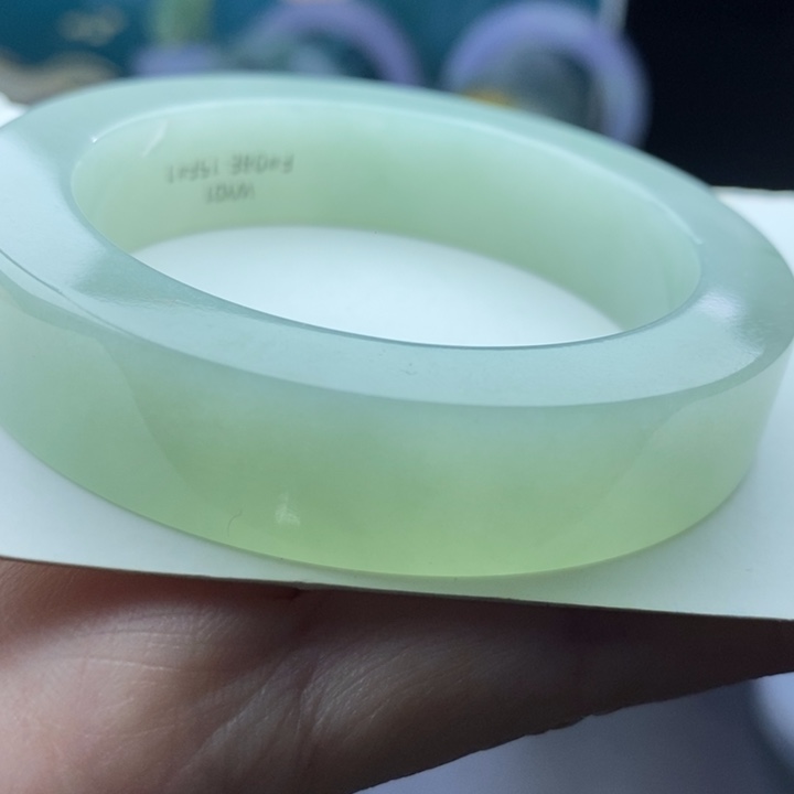 定制翡翠未镶嵌娇润芙蓉绿51-53