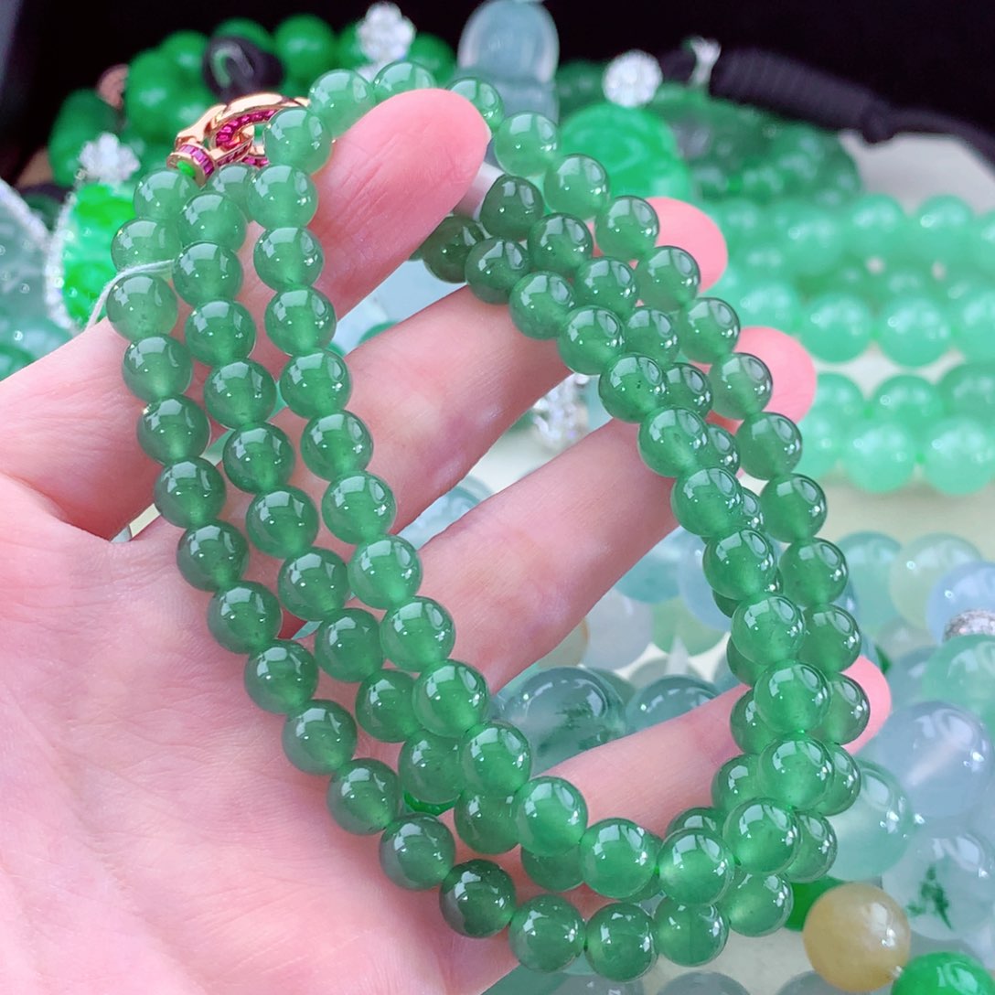 未镶嵌手链翡翠天然