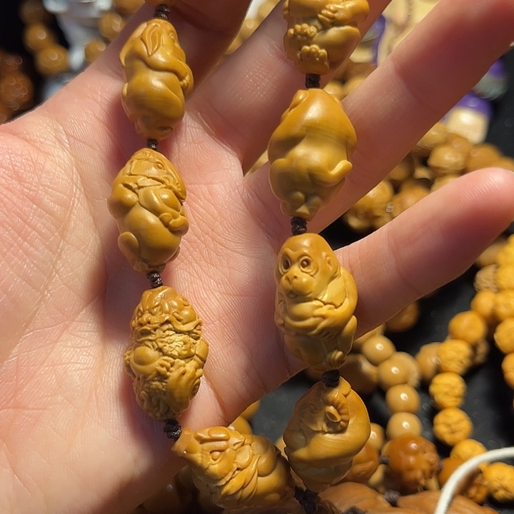 橄榄核手串/手链十二生肖