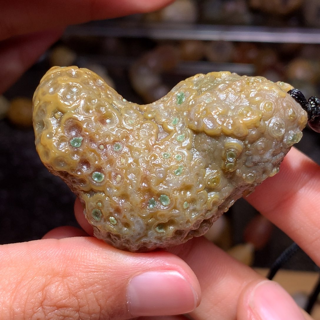 未镶嵌玛瑙/玉髓珠宝半成品