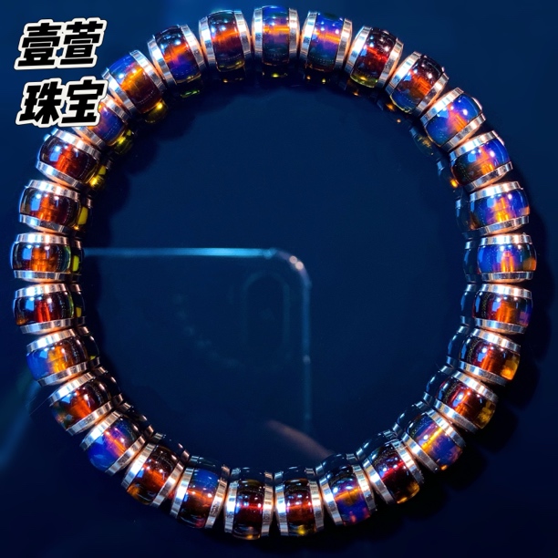 【红蓝灯笼】红蓝纯天然无忧化百搭时尚简约手串