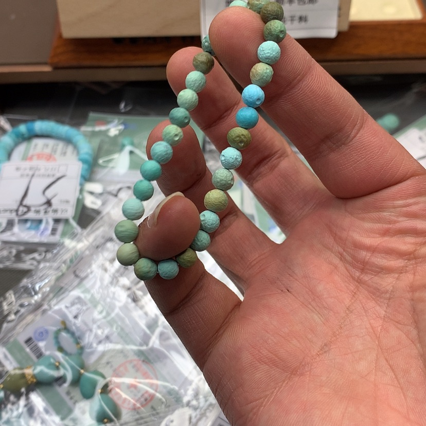 【闪购商品】绿松石颈饰未镶嵌34