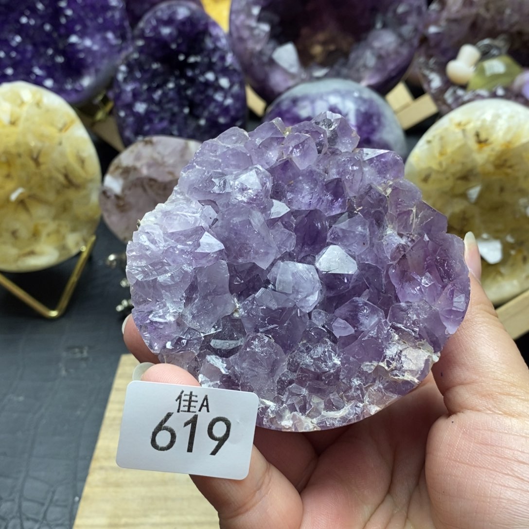 未镶嵌大型摆件（非配饰）紫晶