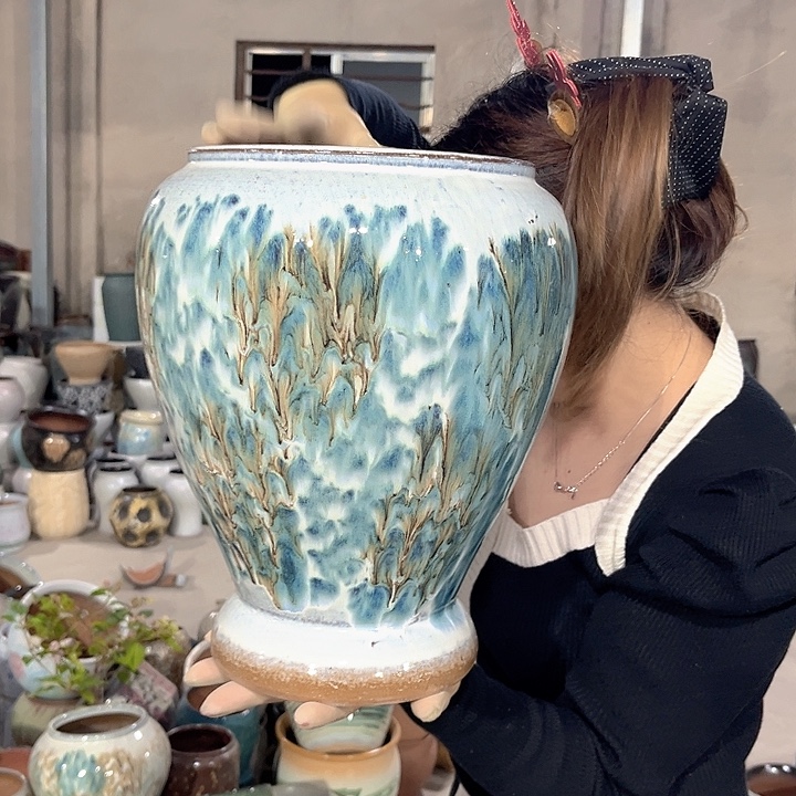 正品口19高31花盆