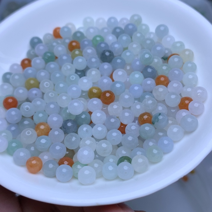 散珠翡翠卡5.7冰三彩33个单圈