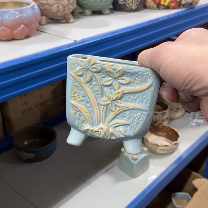 陶瓷花盆单场满9.9发9.5*9