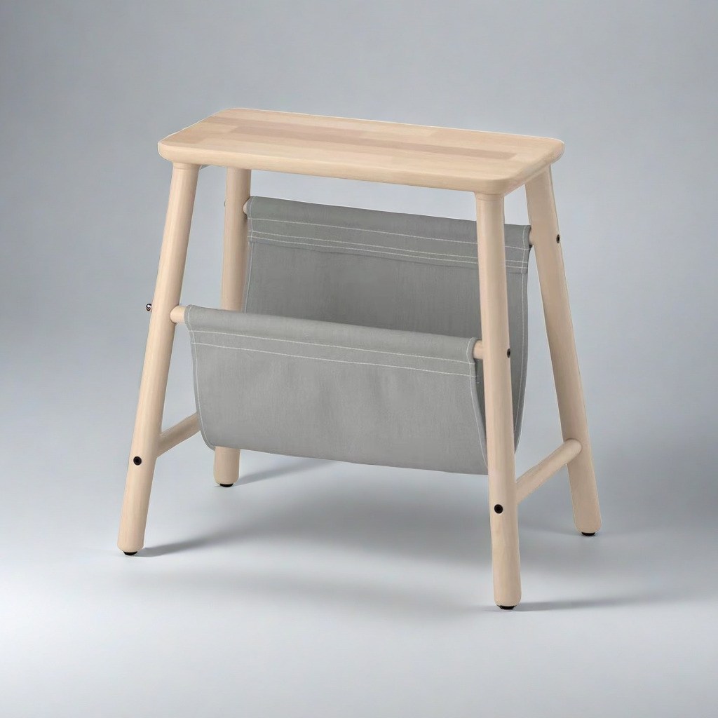 储物凳实木凳桦木换鞋凳边几简约北欧木质