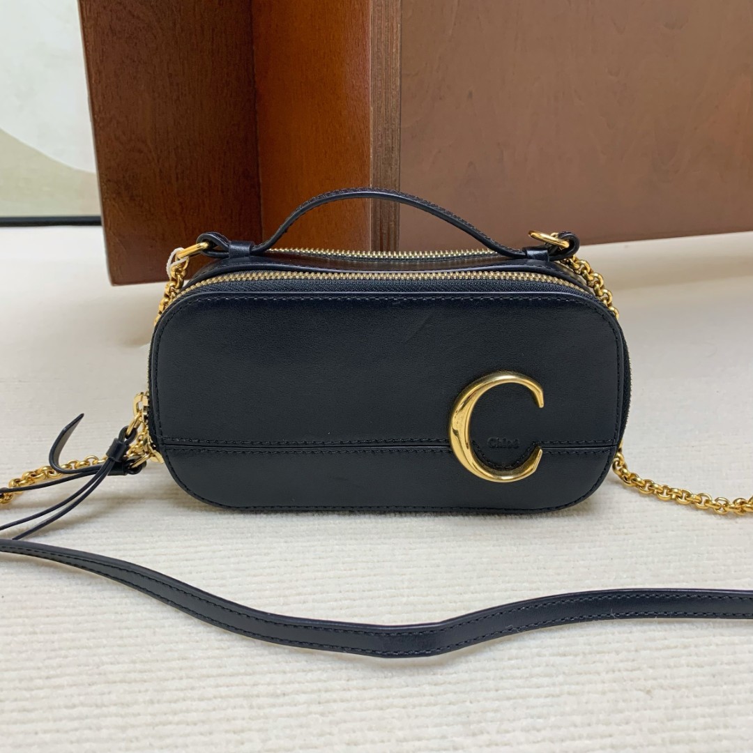 95新 Chloe/蔻依 【98新】chloe cbag 盒子包 -2668