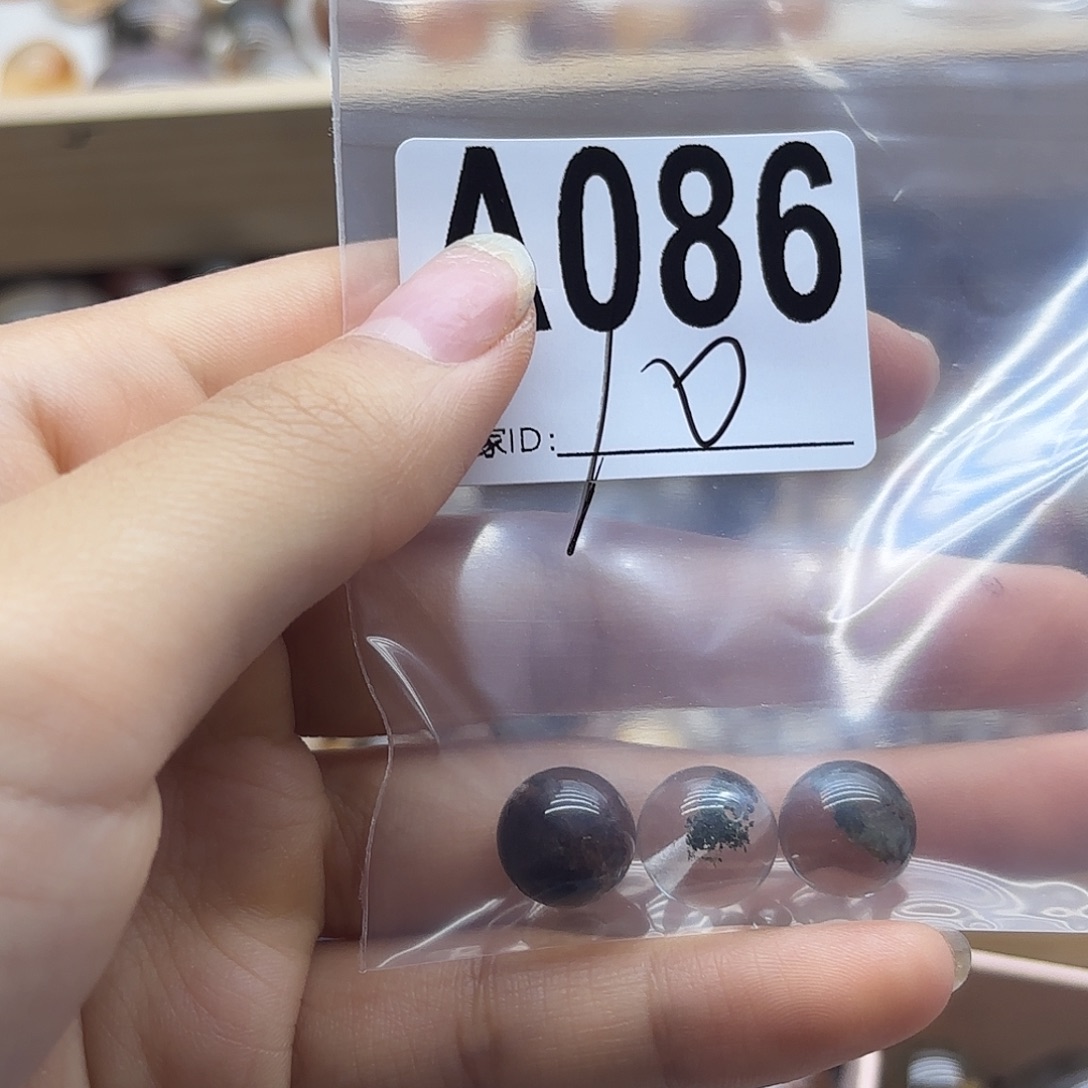 白***白未镶嵌珠宝半成品紫晶86