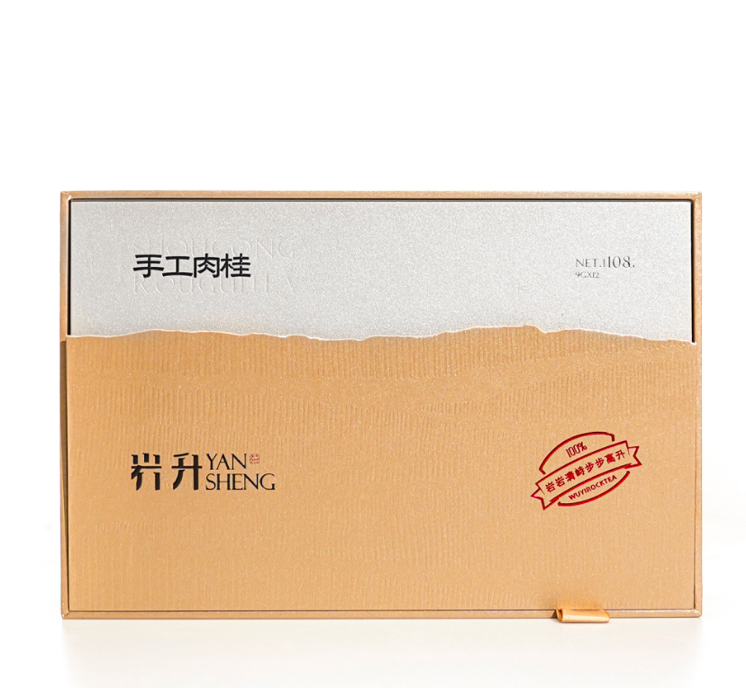 YANSHENG/岩升手工肉桂门店同款礼盒装108g12泡