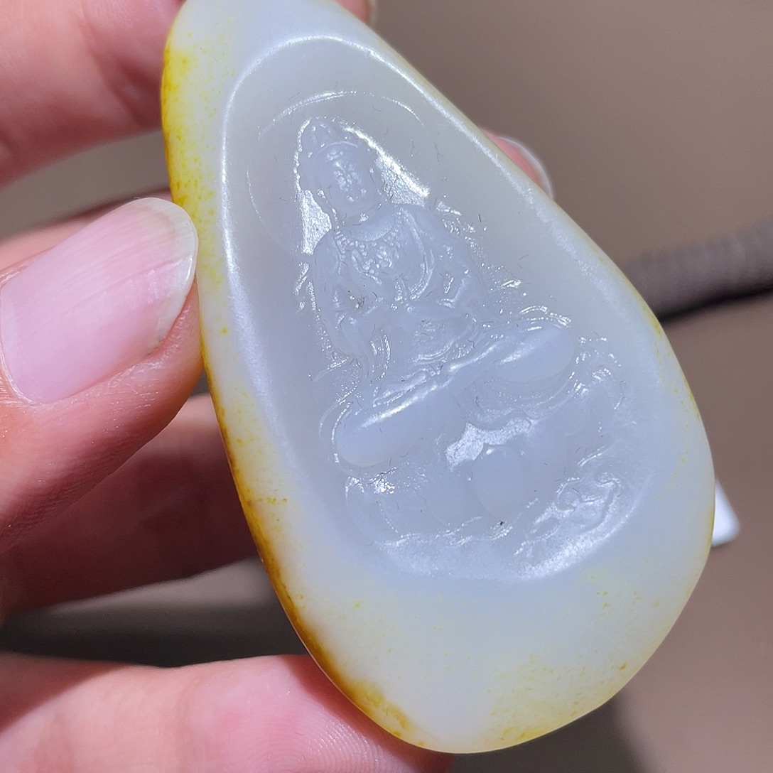 和田玉颈饰未镶嵌Y