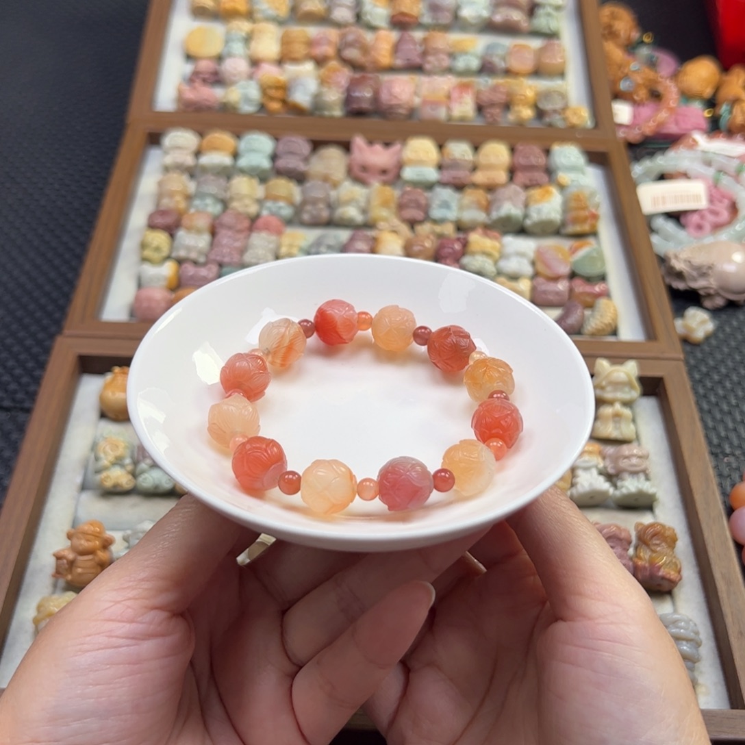 石英质玉未镶嵌珠宝半成品