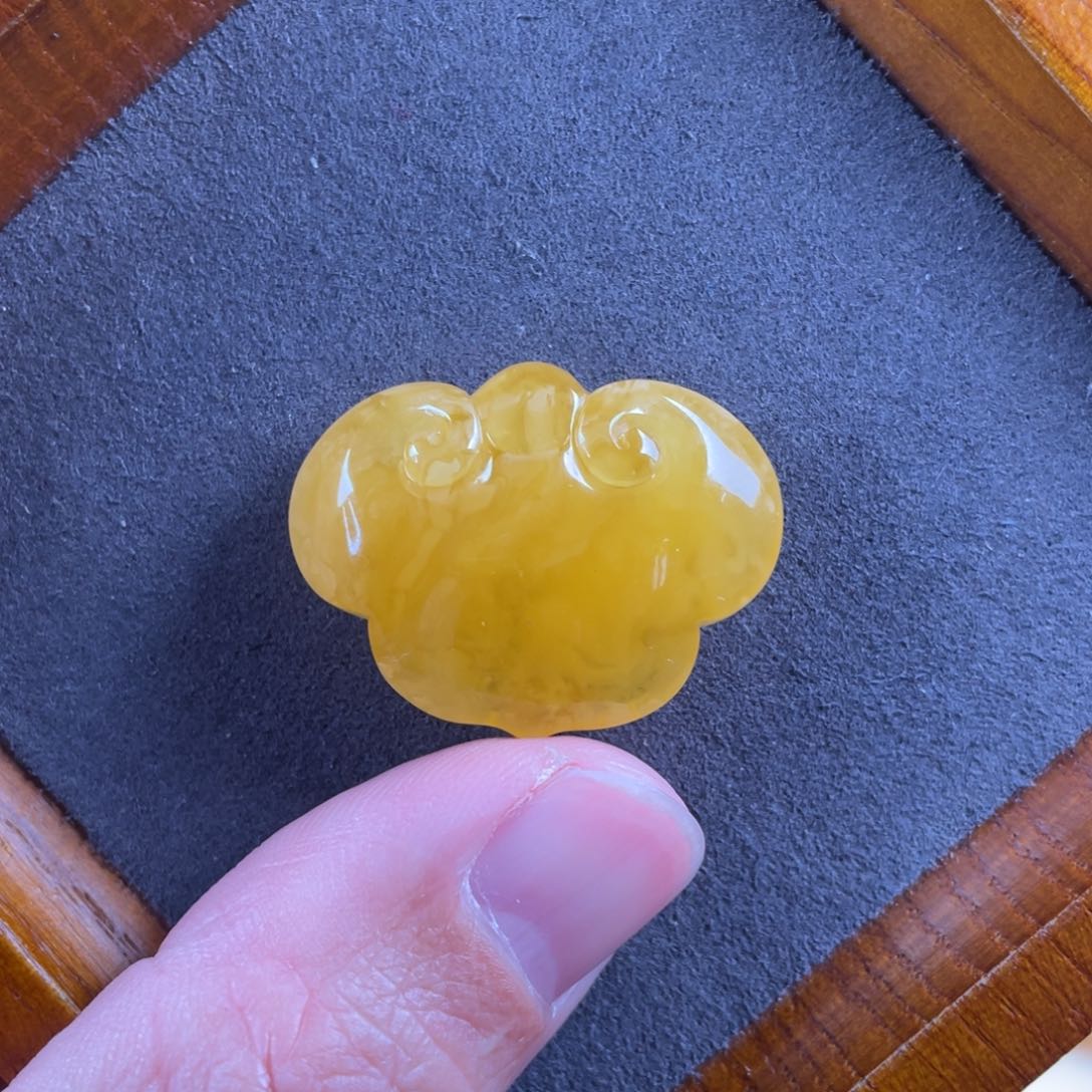 琥珀颈饰未镶嵌蜜蜡吊坠