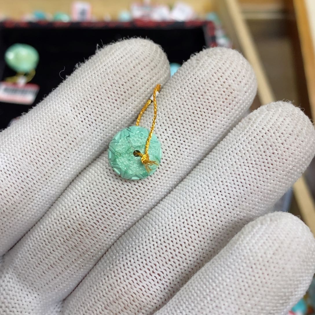 绿松石珠宝奇石未镶嵌