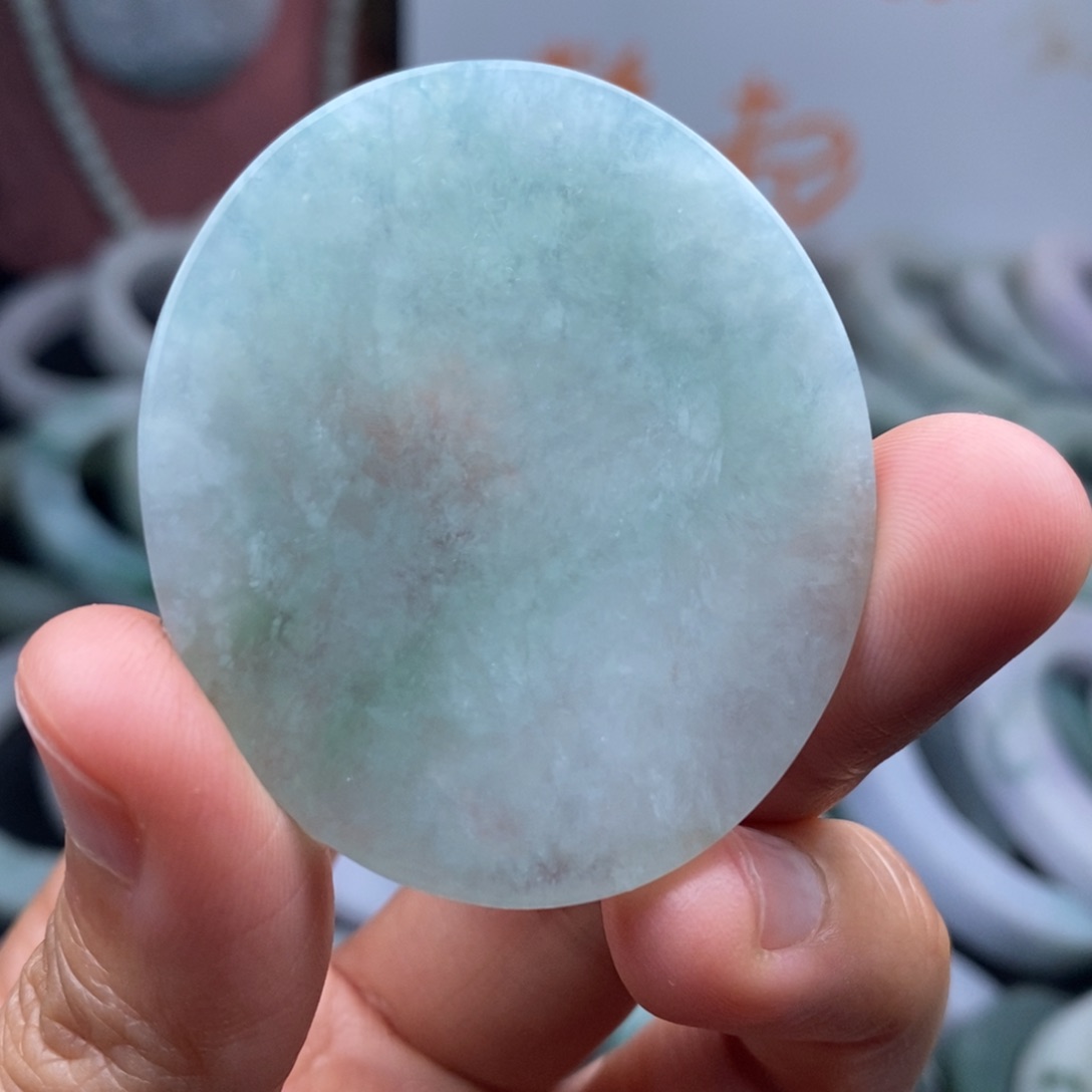 翡翠颈饰未镶嵌挂件