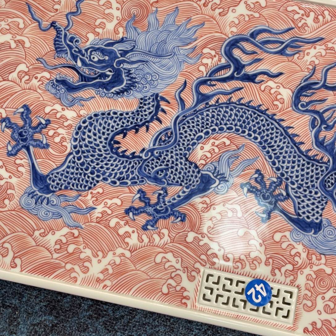 玩***对景德镇陶瓷手工手绘