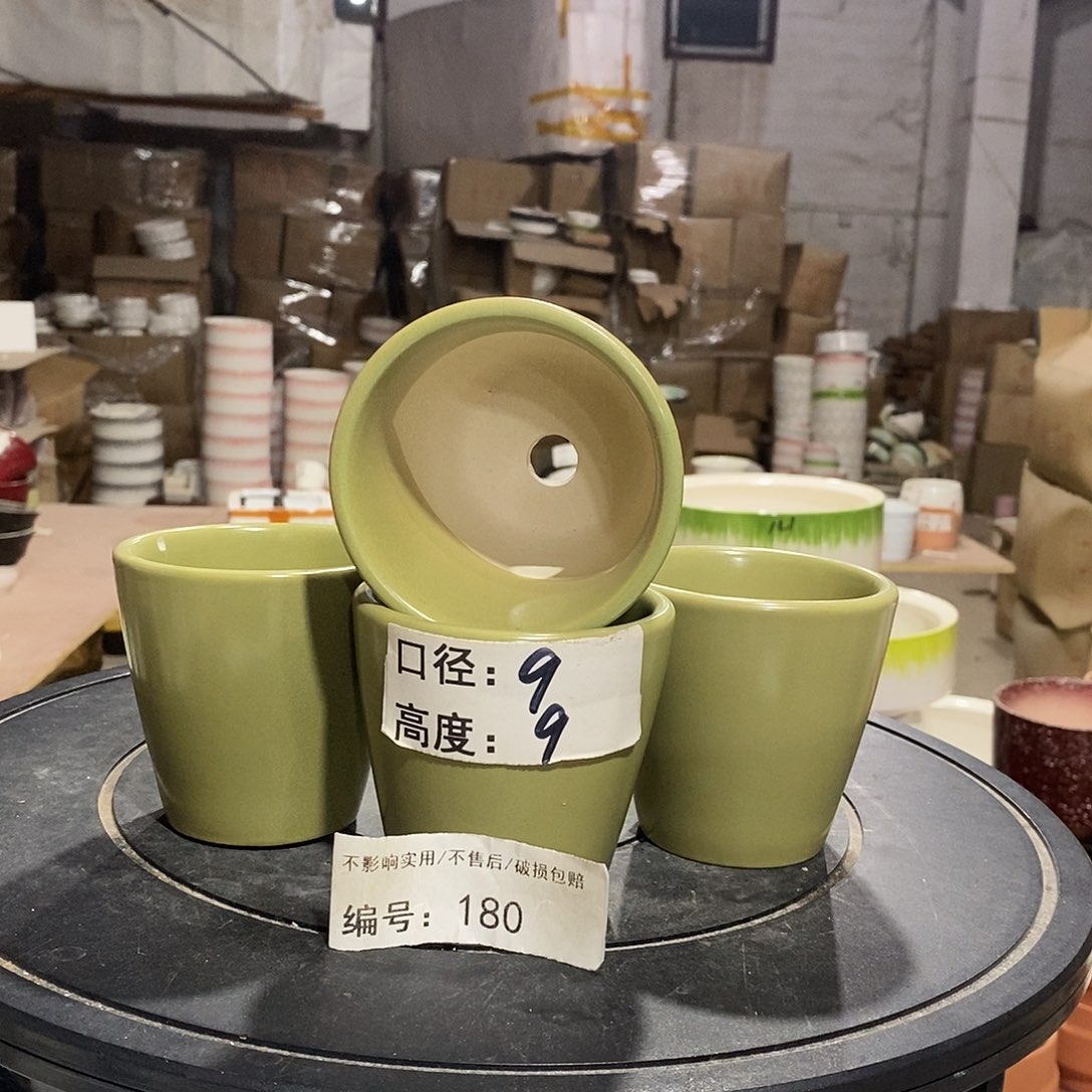 微瑕花盆-180--口9×9-4个