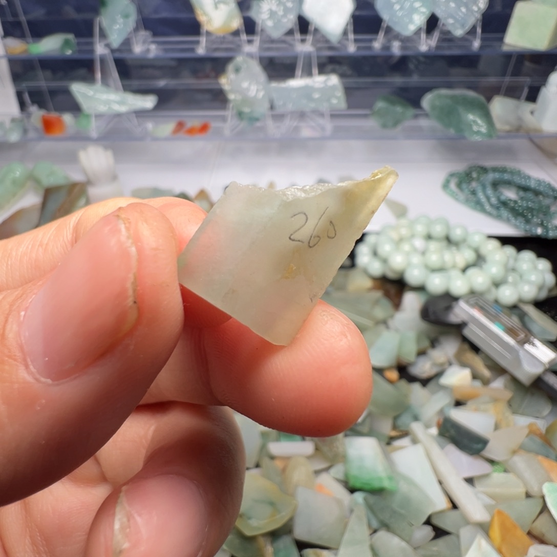 翡翠裸石缅甸翡翠A货