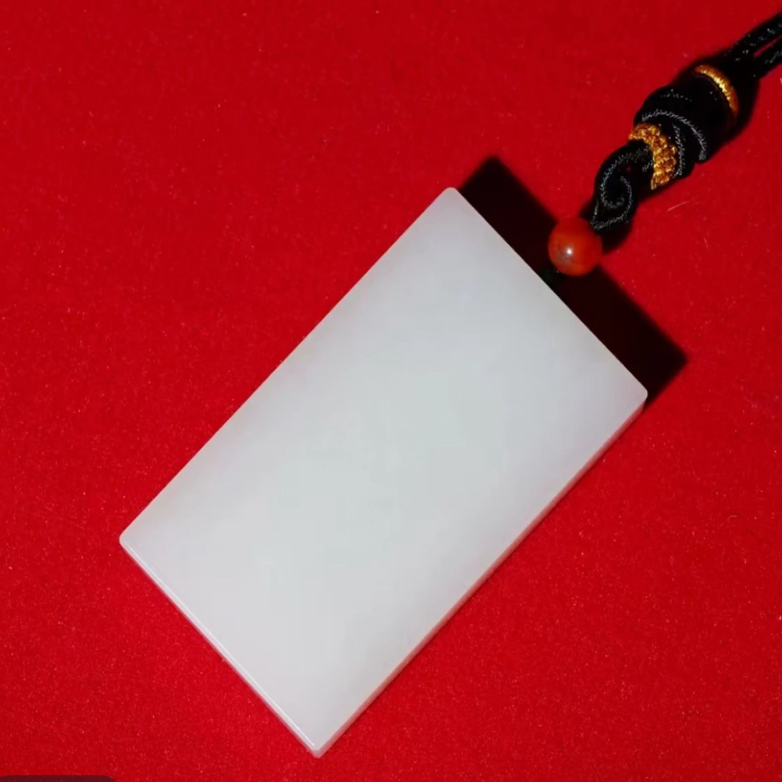 和田玉无事牌君子牌