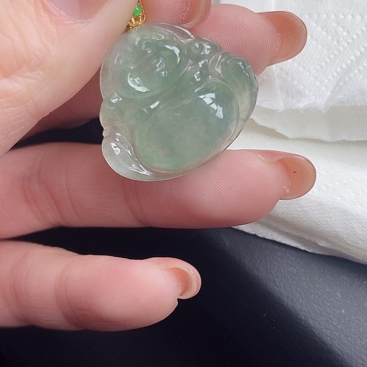 翡翠颈饰未镶嵌吊坠