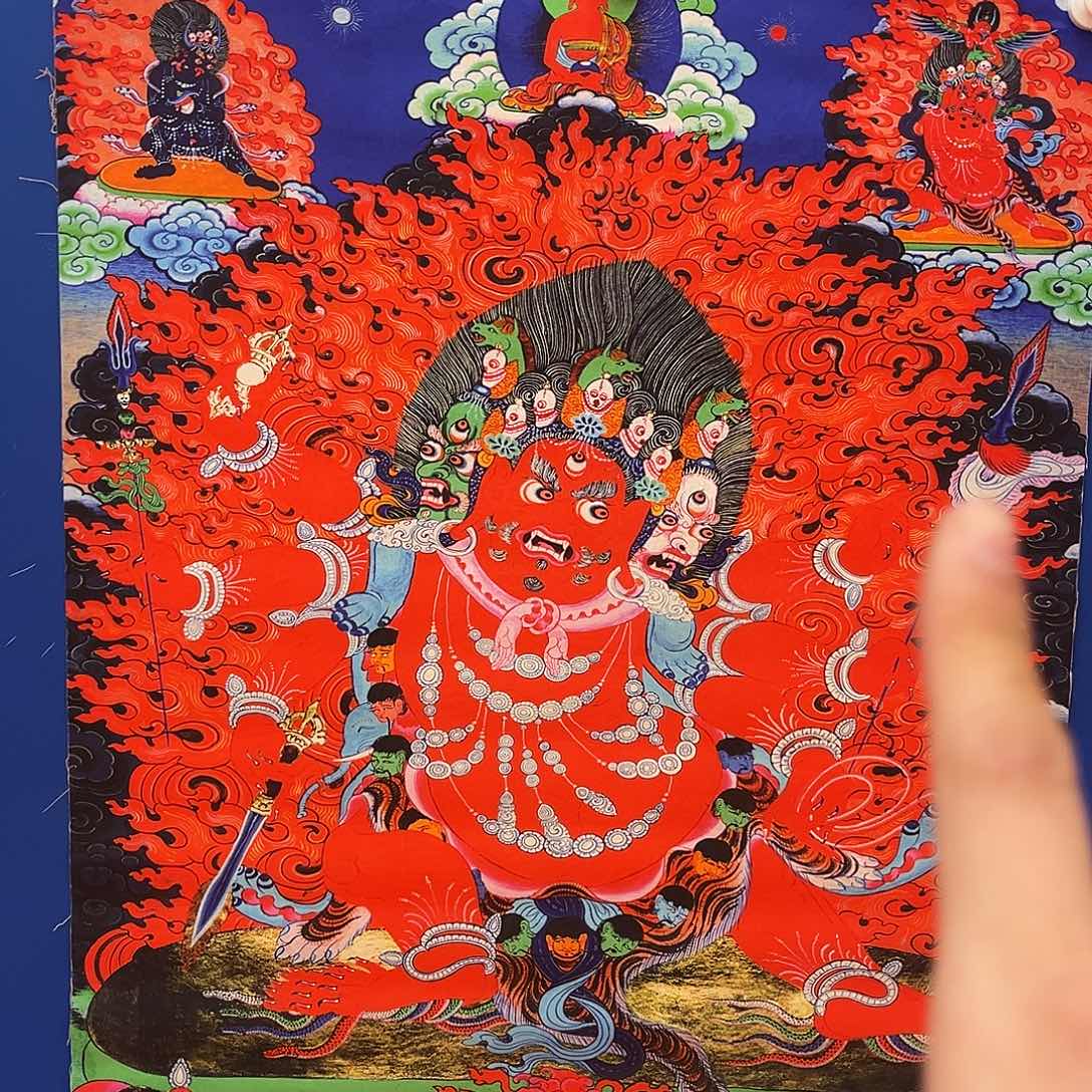 卷轴画唐卡精品展览