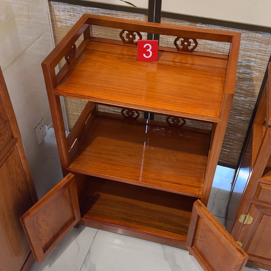 花梨木类成套家具越南花梨58✖️37高88茶水柜