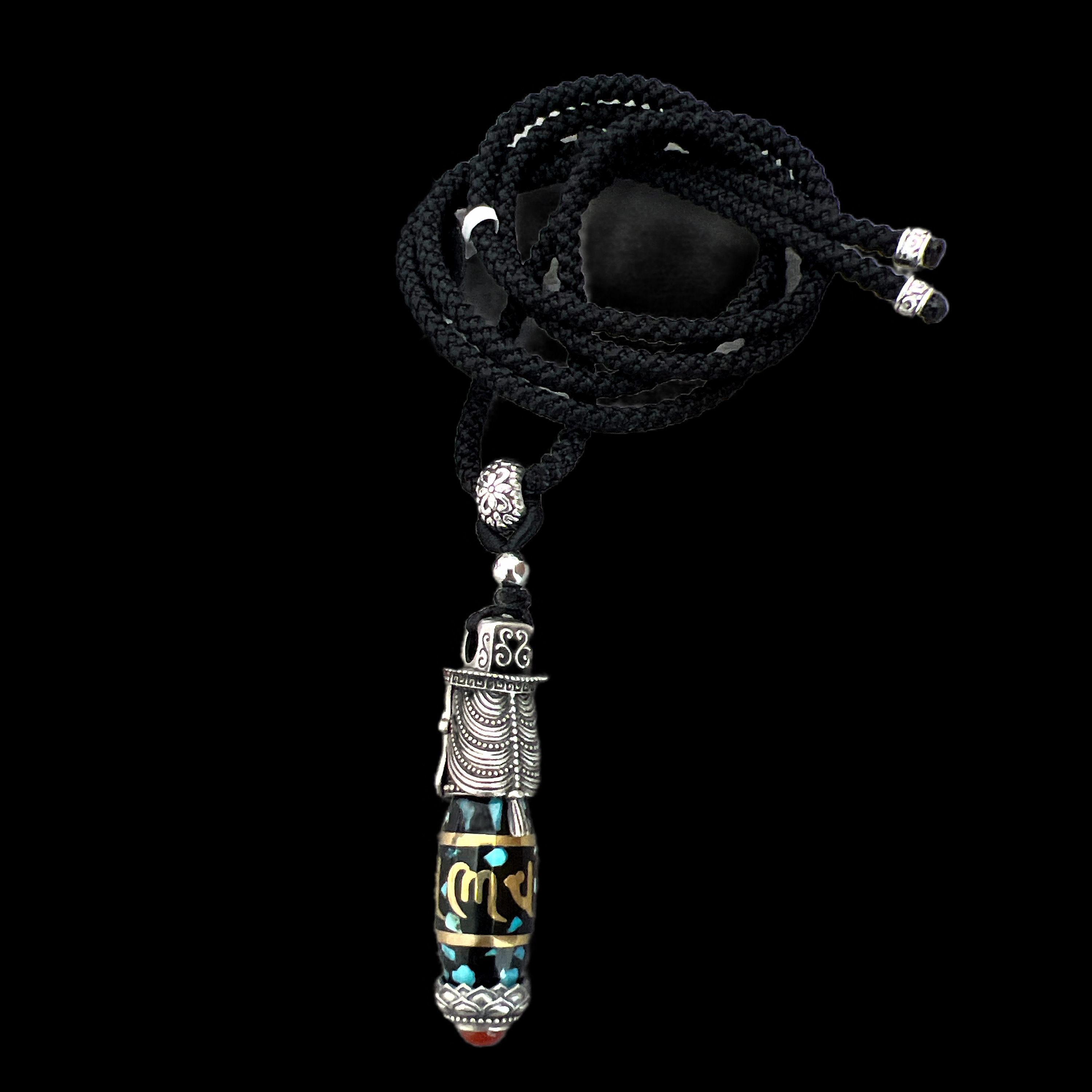 吊坠925银 V9558银项链孤品（扎基拉姆）～