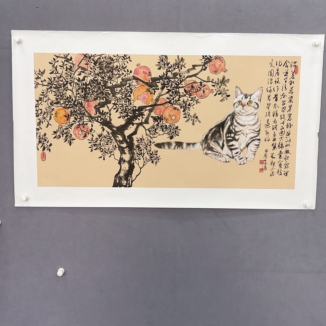 国画亲笔手绘原创