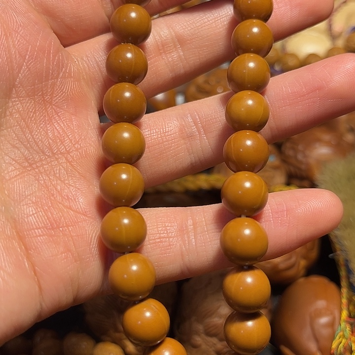 手串/手链橄榄核猴头正圆1.0