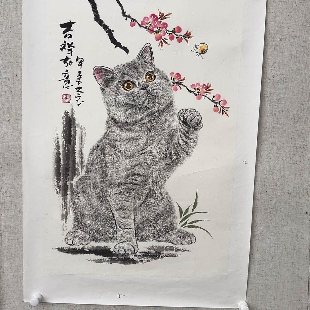 国画亲笔手绘原创