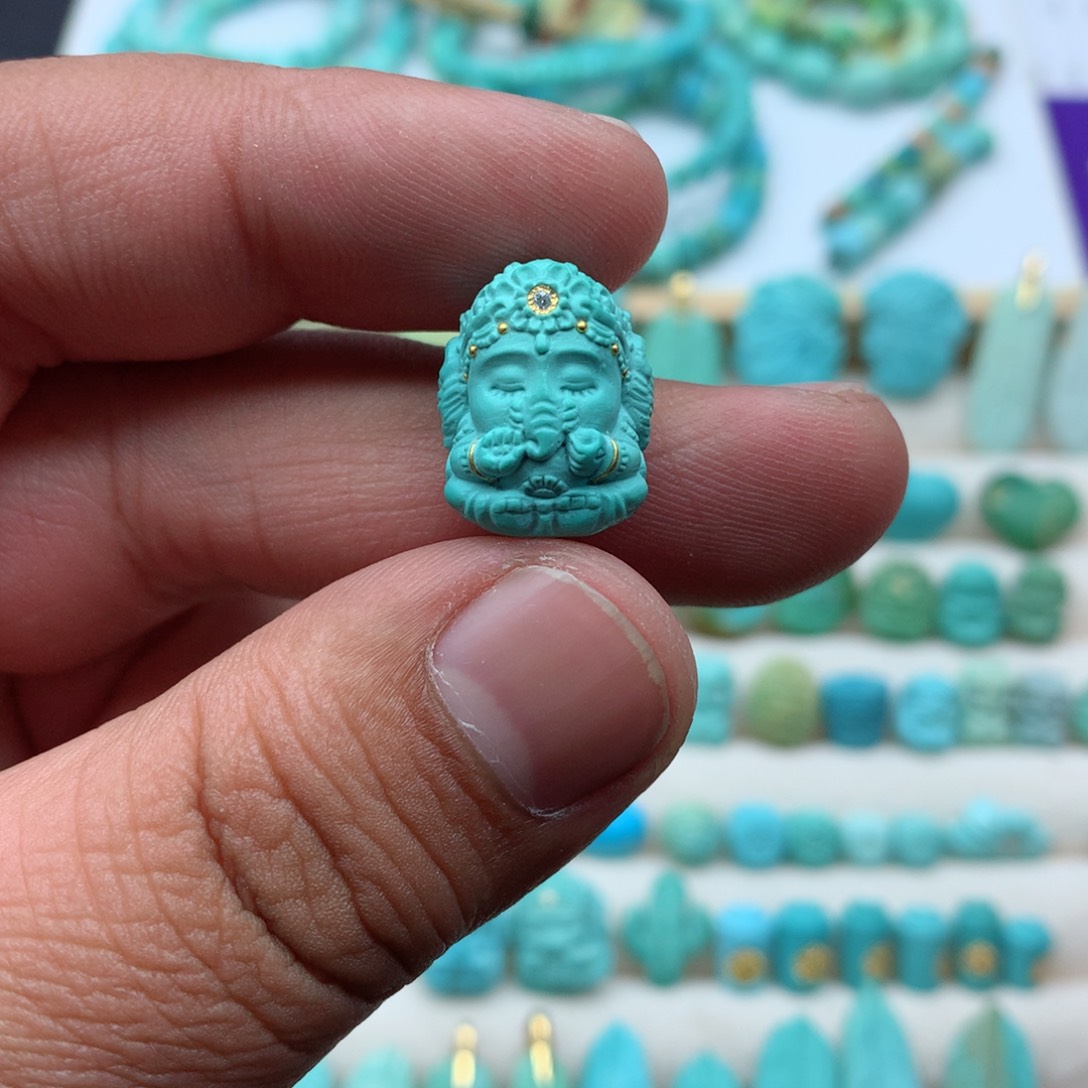 【闪购商品】绿松石珠宝奇石未镶嵌