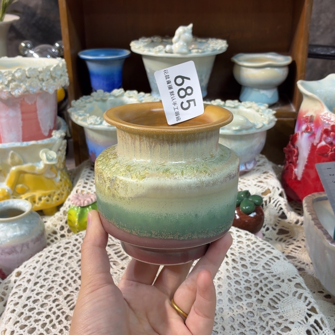 景德镇陶瓷花盆花盆