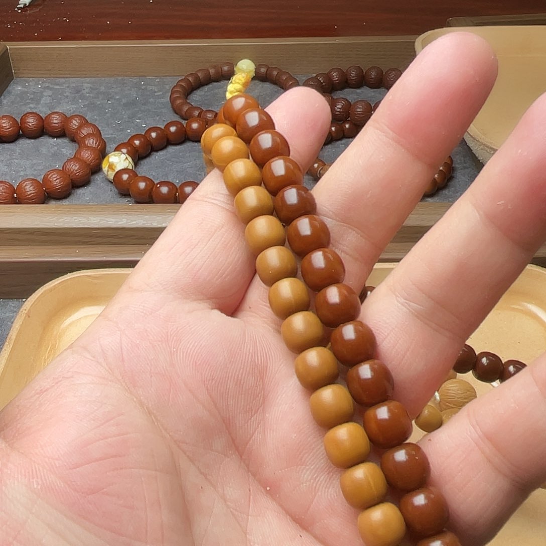 手串猴头核桃8➕微瑕脖挂