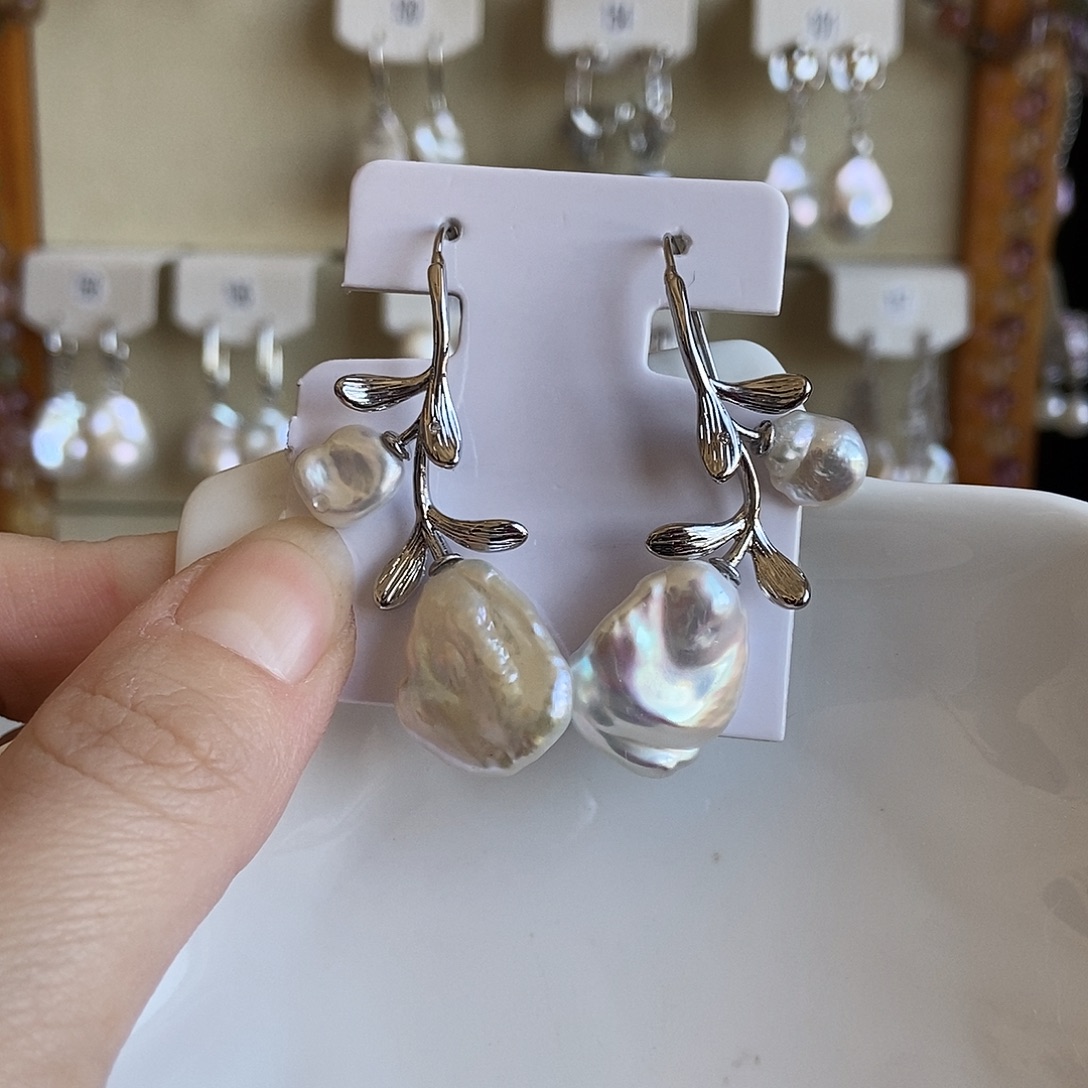 淡水珍珠颈饰合金特价耳饰4231