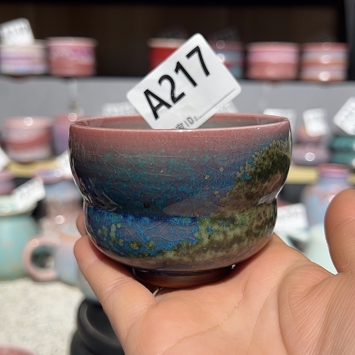 钧瓷瓶子钧瓷杯子